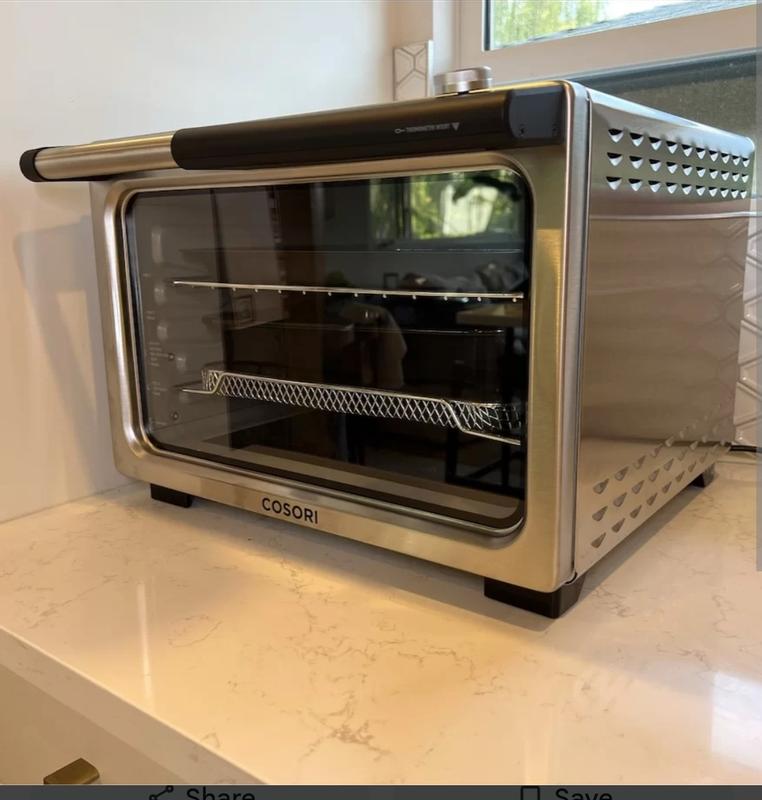OPEN BOX* *PLEASE READ* COSORI Air Fryer Toaster Oven, 12-in-1 26.4QT  CS100-AO