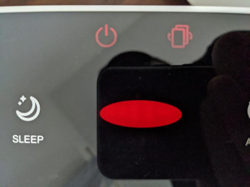 The red lights of death...