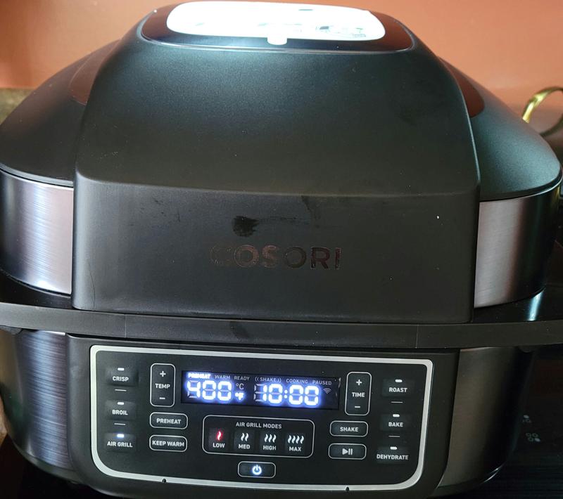 Cosori Smart Aeroblaze Indoor Grill with Bonus Thermometer