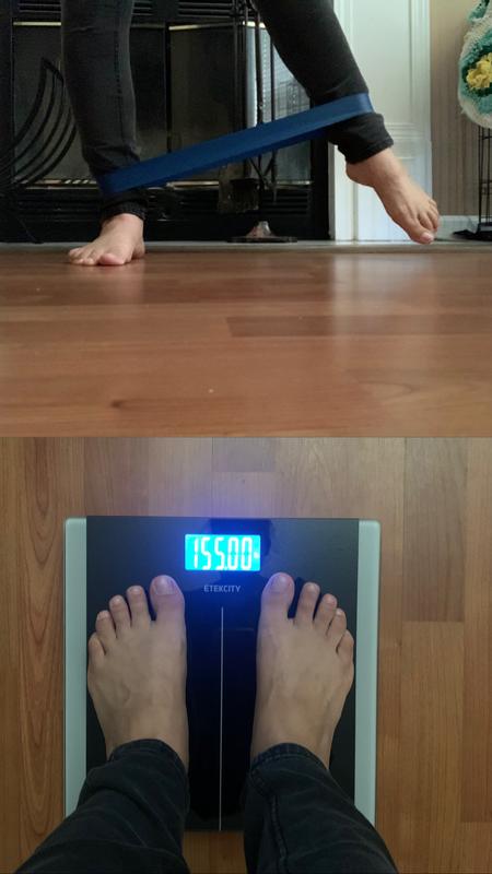 My favorite band & etekcity scale.