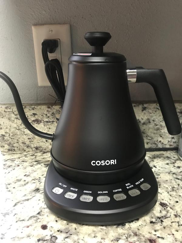 COSORI Gooseneck Kettle Review: An Efficient Electric Tea Kettle