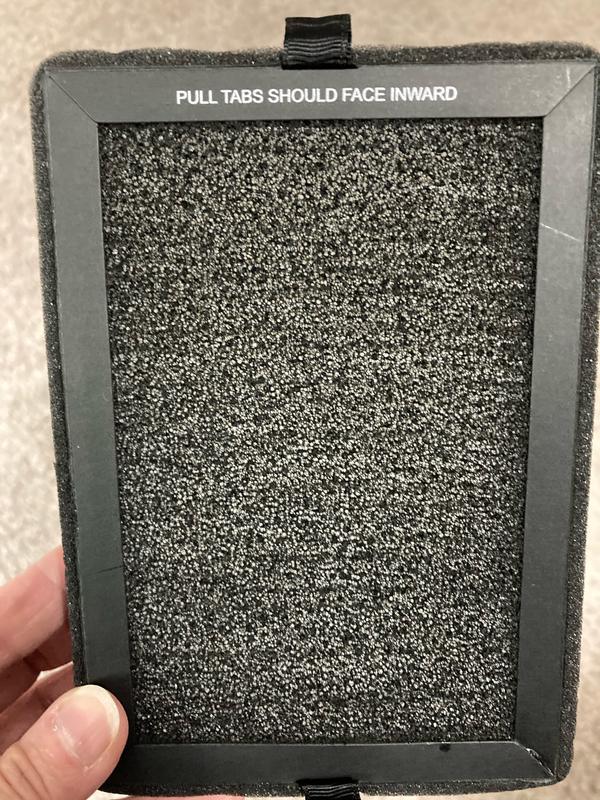 One of the two filters