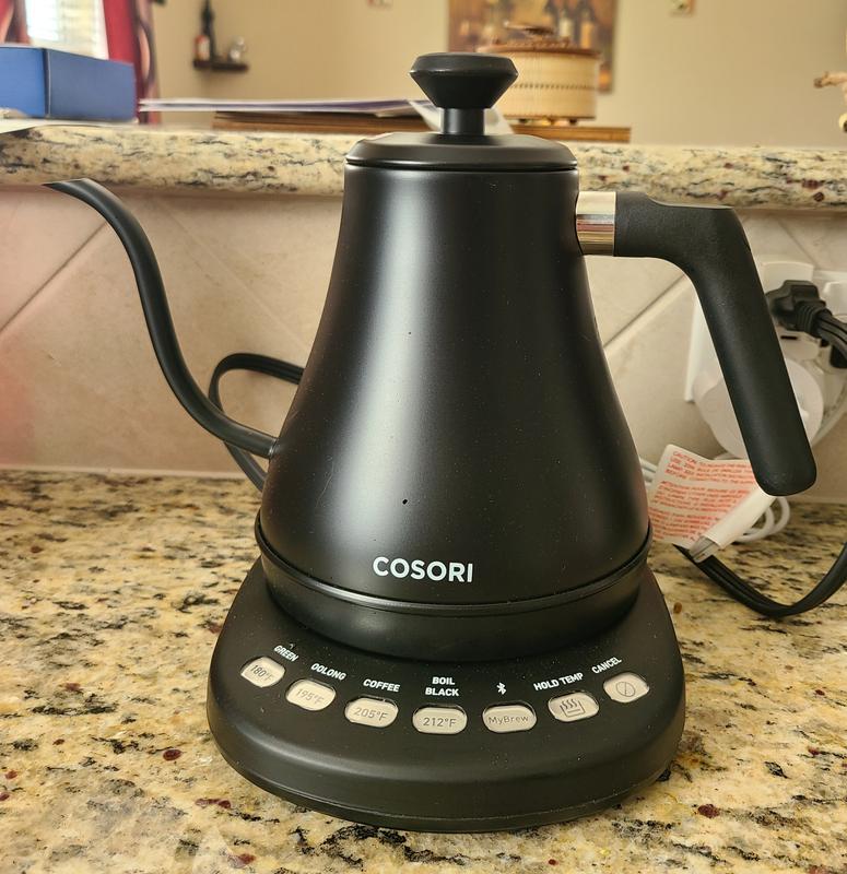 Cosori Original Electric Gooseneck Kettle Review: Great for Tea Lovers