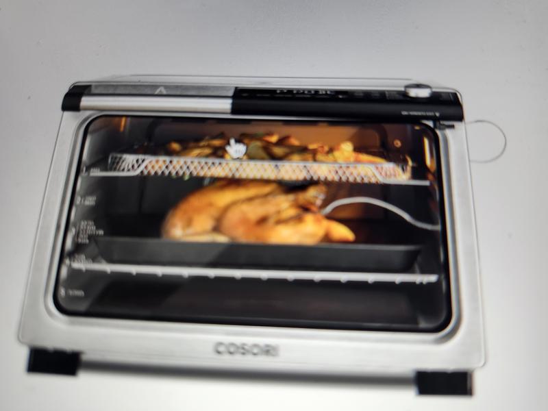 Cosori Smart Air Fryer Toaster Oven 30 L Black with Extra Wire