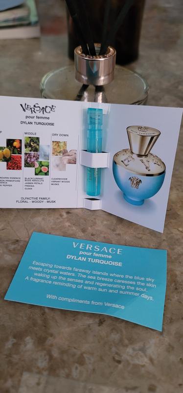 Cute packaging for a sample.