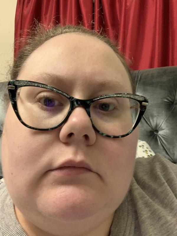 After fresh cleansed face.