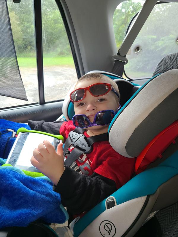 Being silly and comfortable .