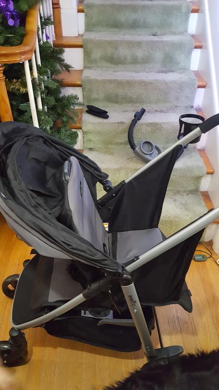 Parent-facing, sitting up