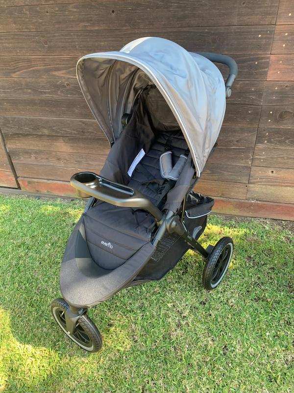 How to close outlet evenflo folio stroller