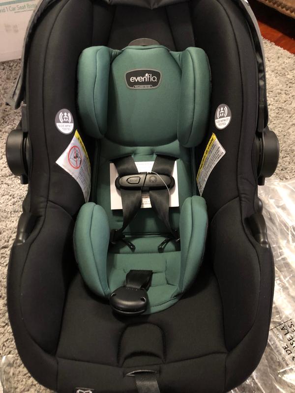 Evenflo Gold SensorSafe SecureMax Smart Infant Car Seat, Sapphire For