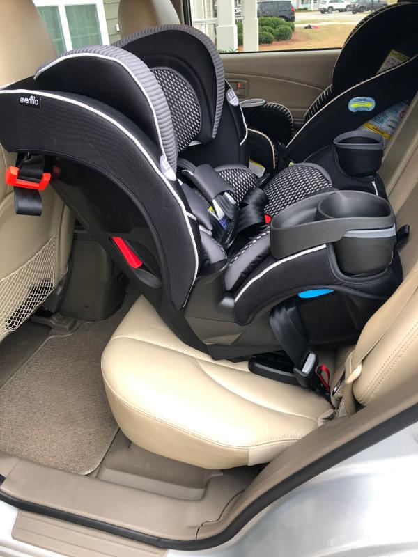 Convertible Car Seat In Winston, 4 In 1 Car Seat Evenflo