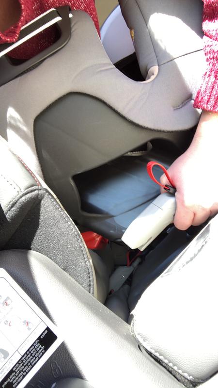 Latch system strap too short to use in captain seat of my 2016 Kia Sedona.