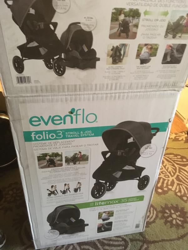 evenflo folio 3 travel system canada