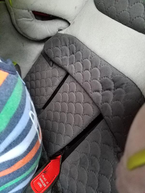 The slide down easily