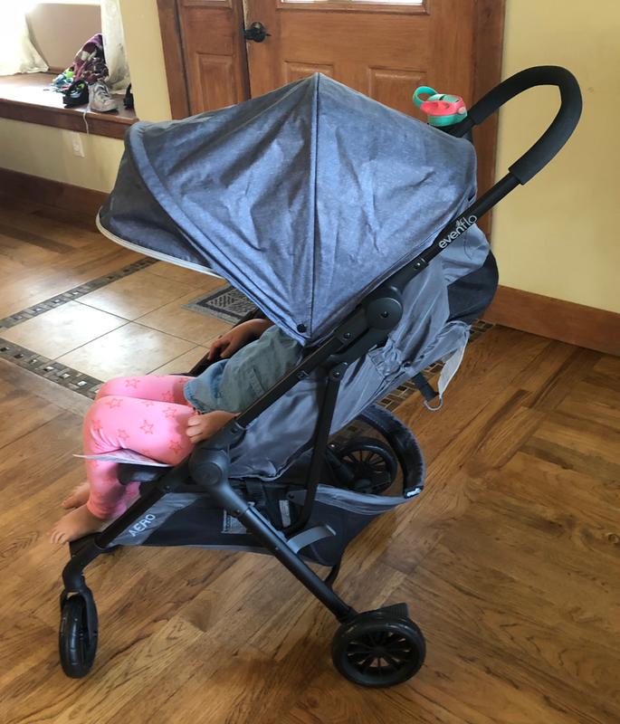 evenflo compact travel stroller