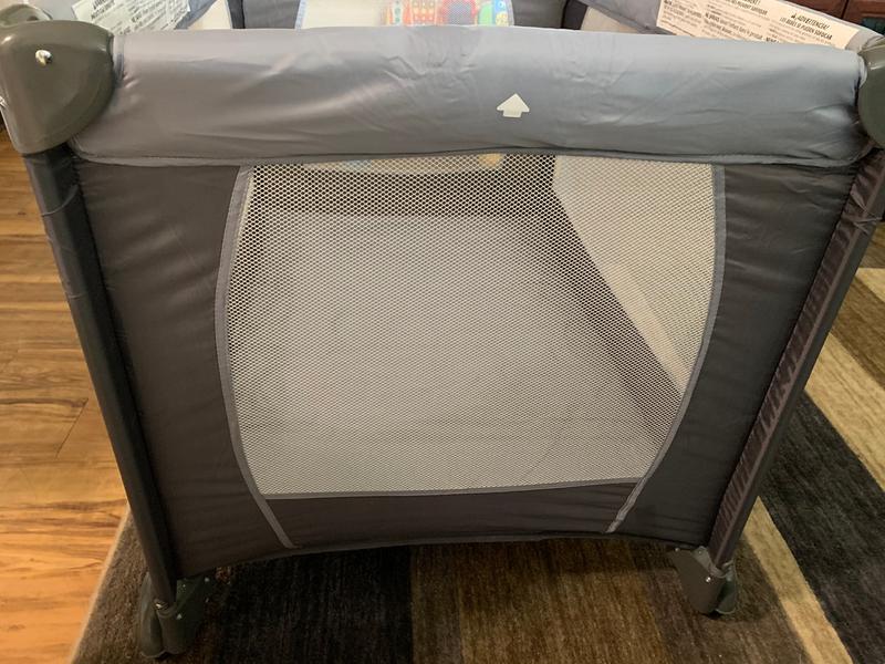 Large panels to view baby and allow ventilation