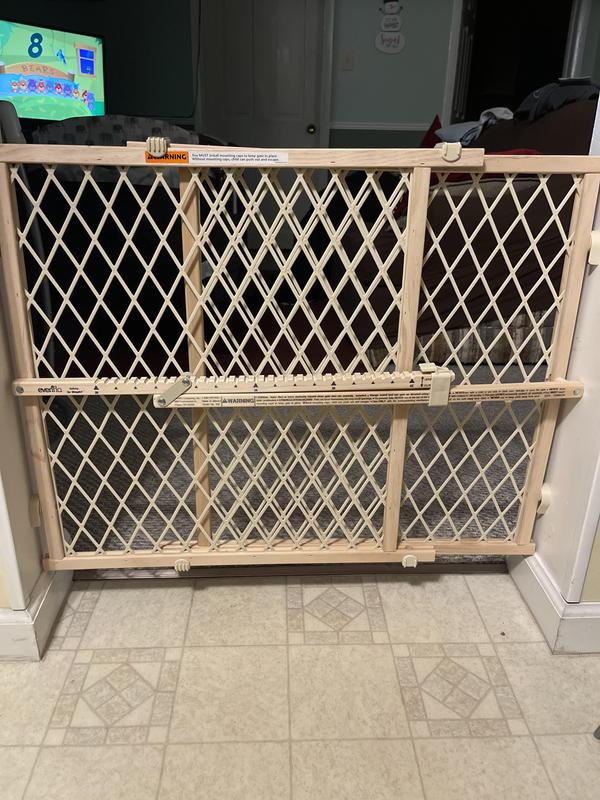 Evenflo position and lock wide doorway gate instructions sales