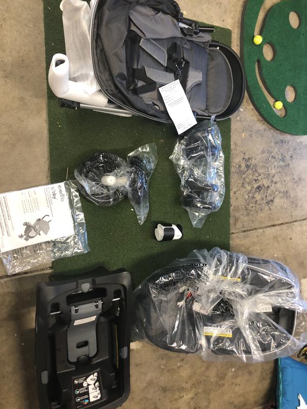 Freshly unpacked out of the box - few parts, easy to assemble!