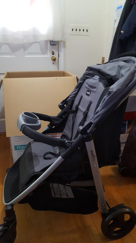 Forward-facing, highest recline setting