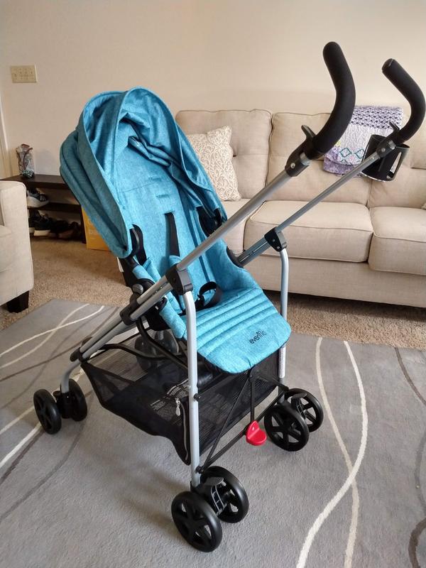 Blue urbini stroller hotsell