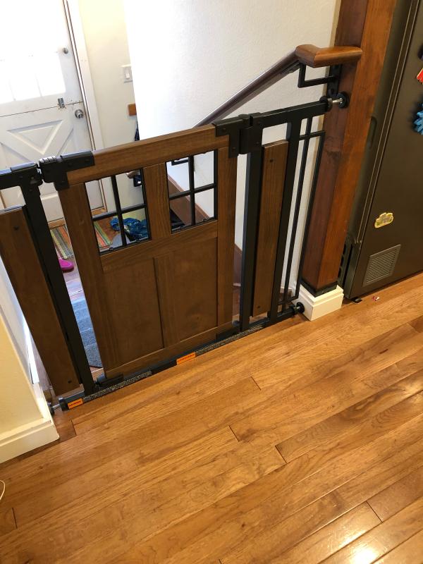 The wood matches well with my homes style. I love how it looks.