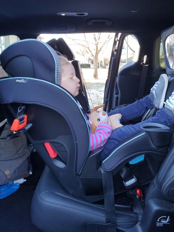 How To Install Evenflo 4 In 1 Car Seat