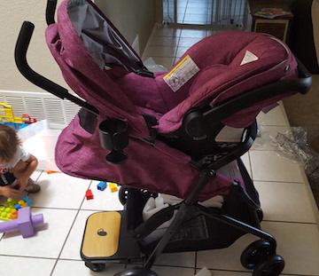 evenflo sibby travel system charcoal