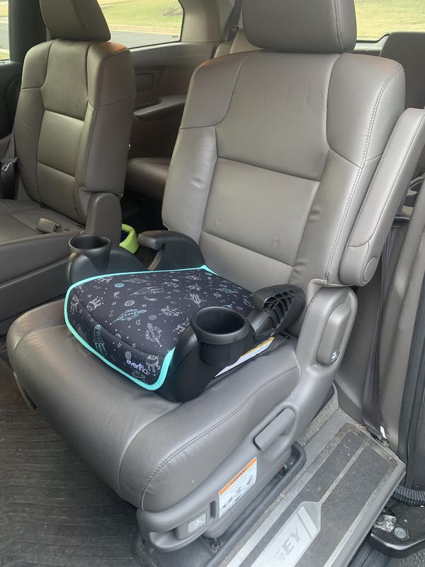 Evenflo GoTime No Back Booster Seat - Static Black | Kaplan Early Learning