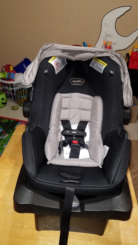 How To Put Evenflo Car Seat In Classic Walls - How To Install Evenflo Pivot Car Seat Base