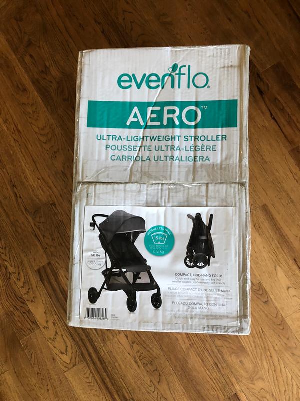 evenflo aero lightweight stroller