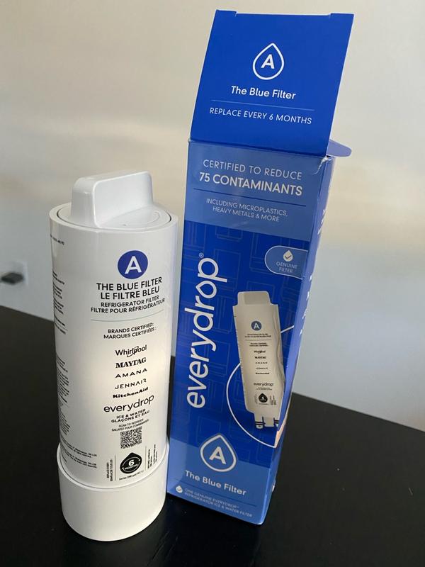 everydrop® Refrigerator Ice & Water Filter A - Blue 1 Pack