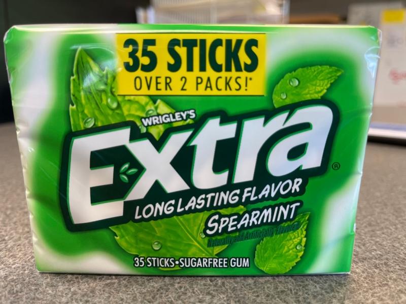 Is Extra Spearmint Gum Sugar Free