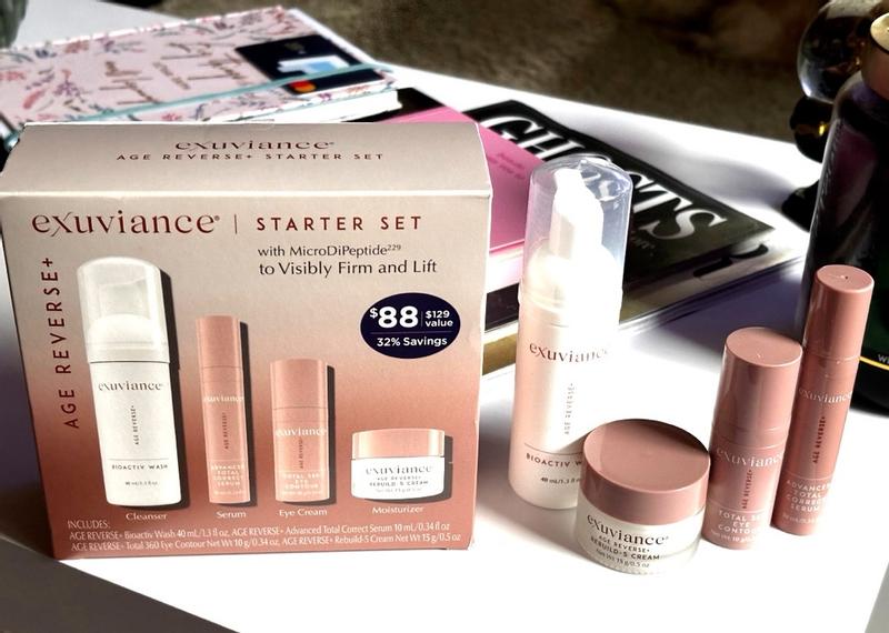 exuviance エイジ リバース クリーム 50g 2個セット Amazon.com: EXUVIANCE AGE REVERSE + Rebuild-5 Antiaging