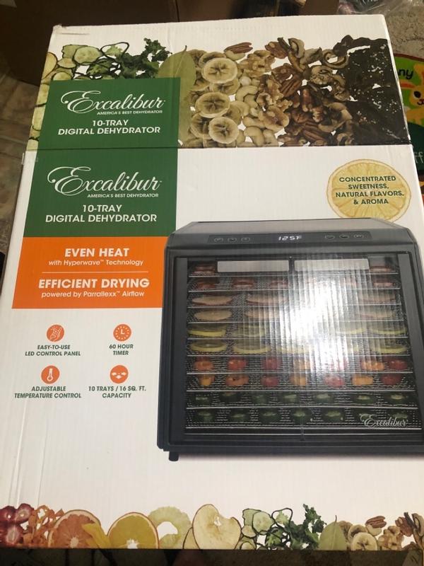Excalibur 9-Tray Food Dehydrator with Timer