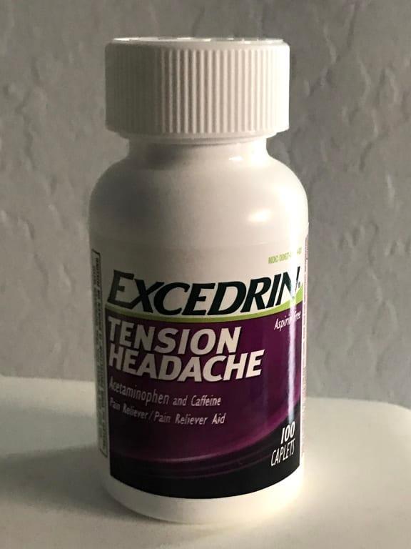Excedrin Tension Headache Acetaminophen Caplets, 100 ct - Fry's Food Stores