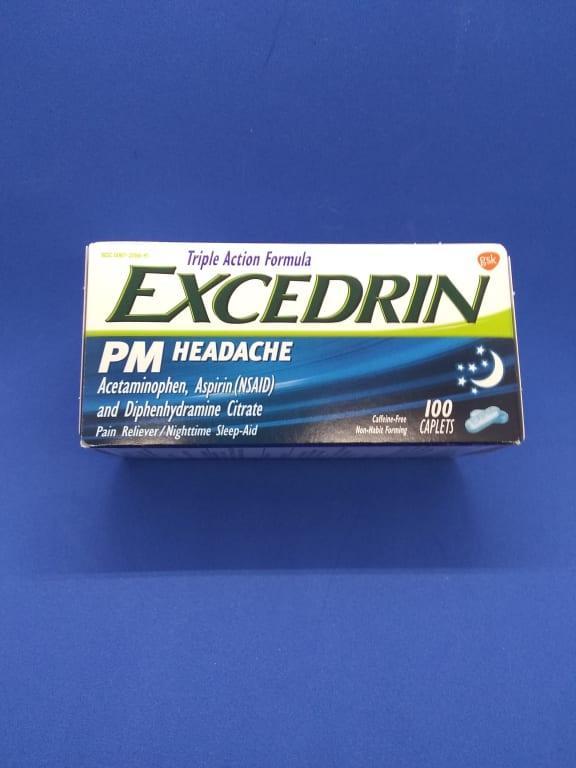 Customer Reviews Excedrin® 100Count PM Headache Pain