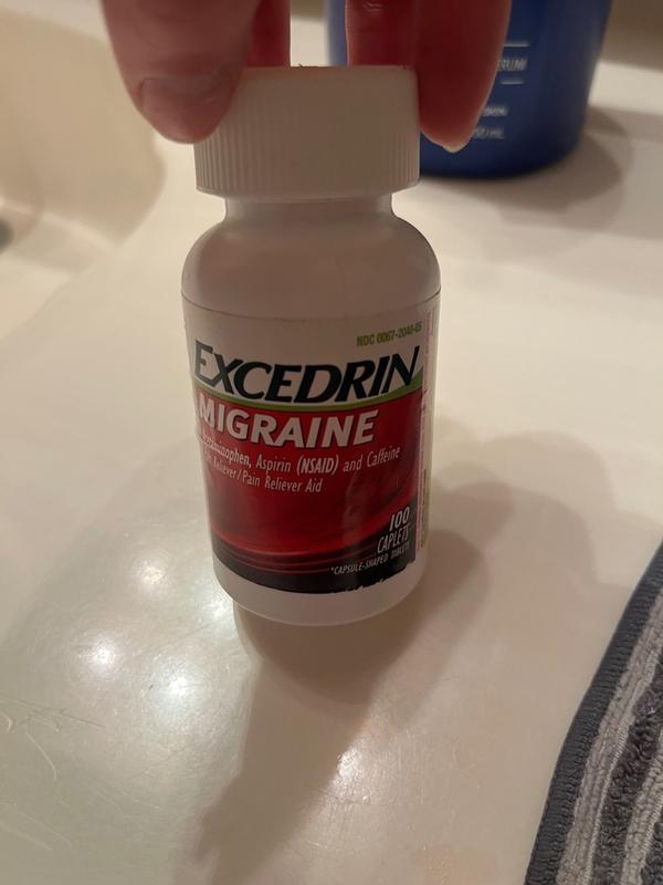 Excedrin® Migraine 200Count Pain Reliever Caplets Bed Bath & Beyond