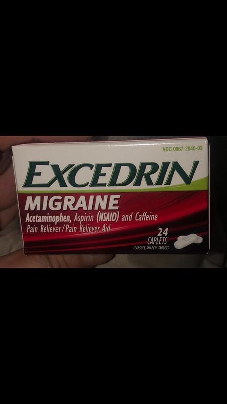 Excedrin Migraine Pain Reliever Aid Caplets, 125 ct - Ralphs