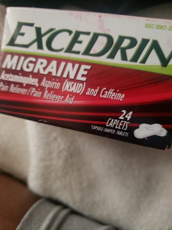 Excedrin Triple Action Headache Relief Caplets, PM