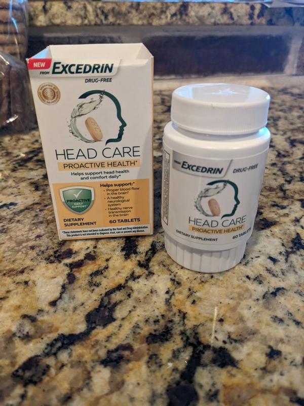 Excedrin Head Care Proactive Health Tablets - Shop Vitamins A-Z at