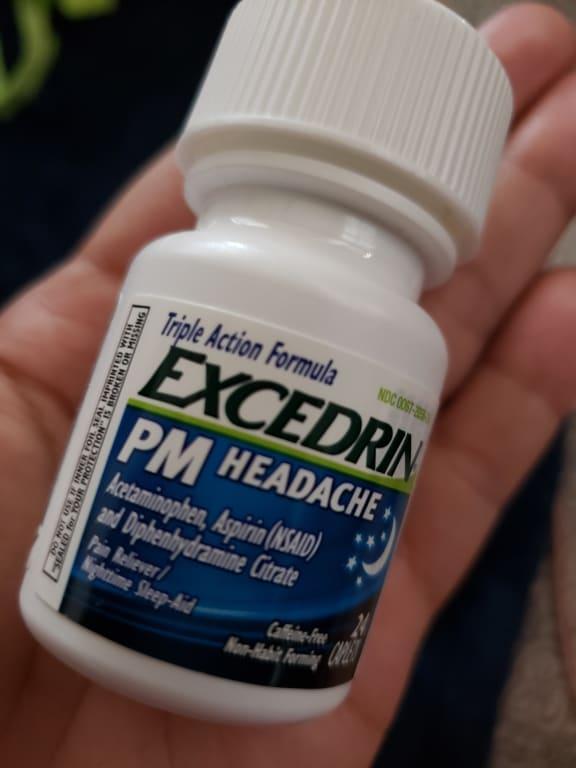 Excedrin Tension Headache Pain Reliever/ Pain Reliever Aid, 100 Caplets