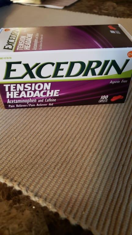 Excedrin Tension Headache Pain Reliever/ Pain Reliever Aid, 100