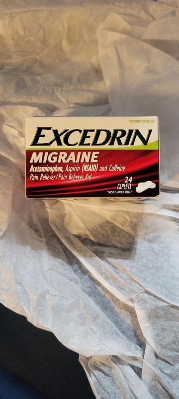 Excedrin Excedrin Migraine Caplets 24 Ct in the Over the Counter Medicines  department at