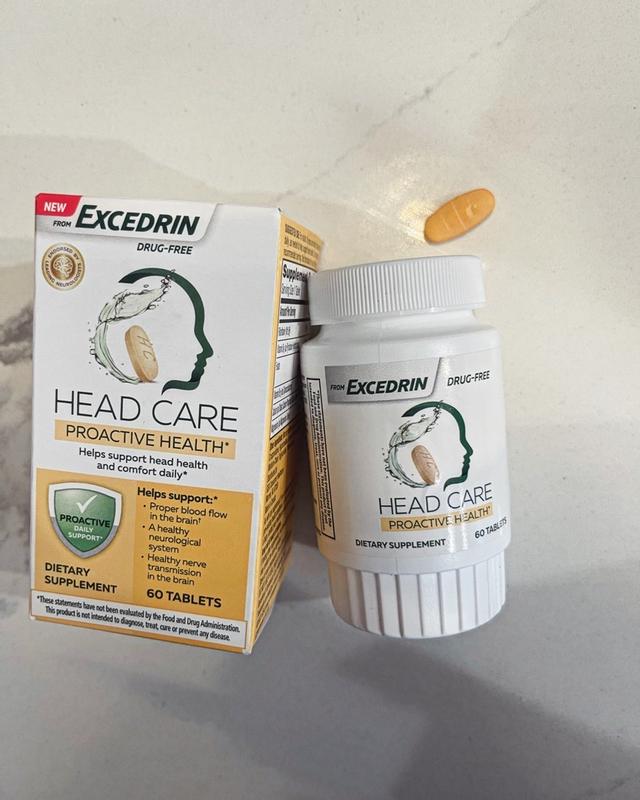 Excedrin Head Care Proactive Health Tablets - Shop Vitamins A-Z at