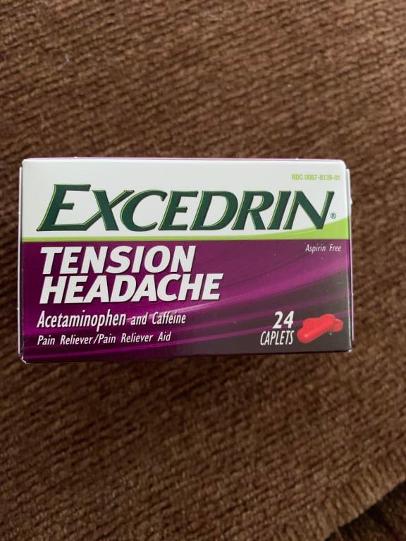 Excedrin Tension Headache Acetaminophen Caplets, 100 ct - Fry's Food Stores
