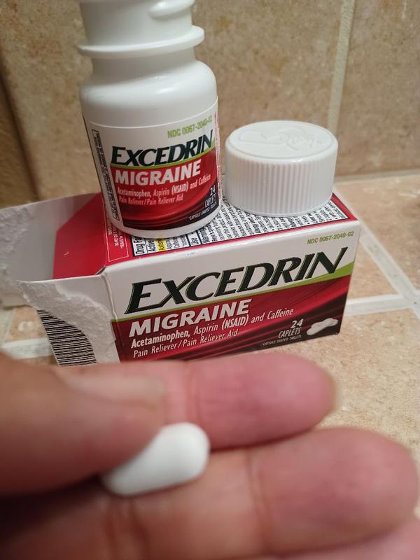 Excedrin Migraine Migraine Headache Relief Caplets, 24 ct - Fry's