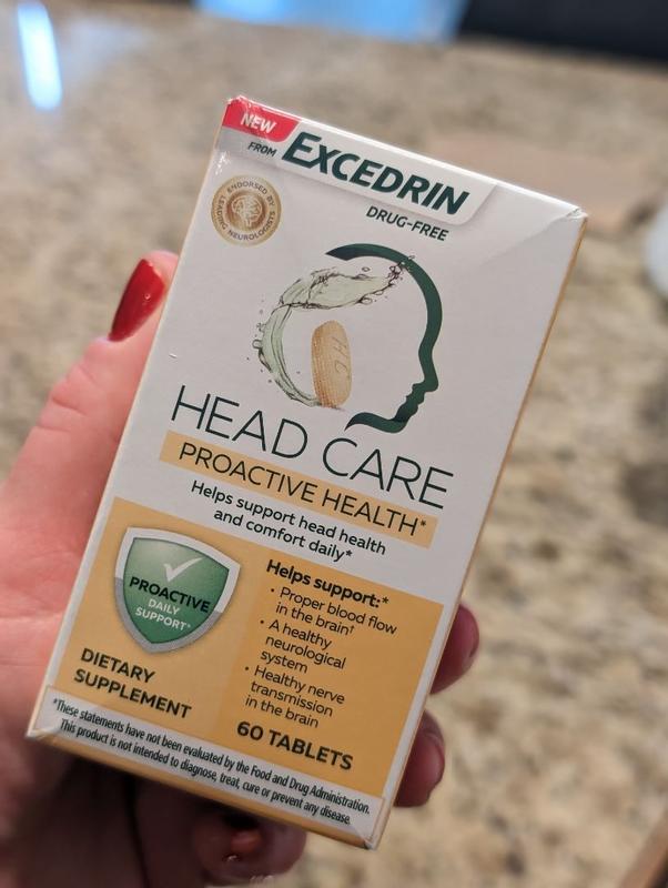 Excedrin Head Care Proactive Health Tablets - Shop Vitamins A-Z at