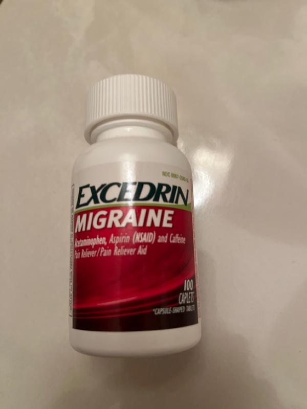 Excedrin® Migraine 200Count Pain Reliever Caplets Bed Bath & Beyond