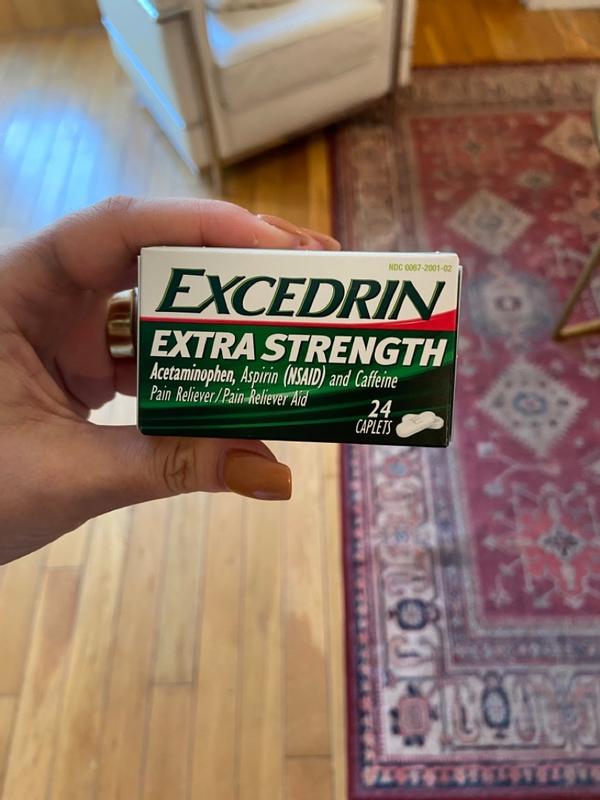  Excedrin Extra Strength Caplets for Headache Pain
