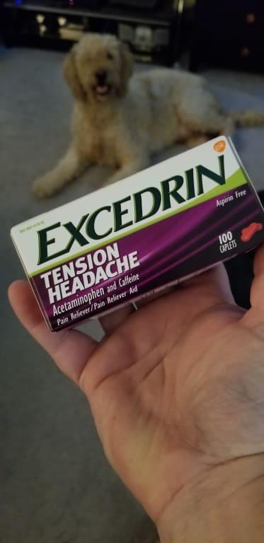 Excedrin Tension Headache Pain Reliever/ Pain Reliever Aid, 100